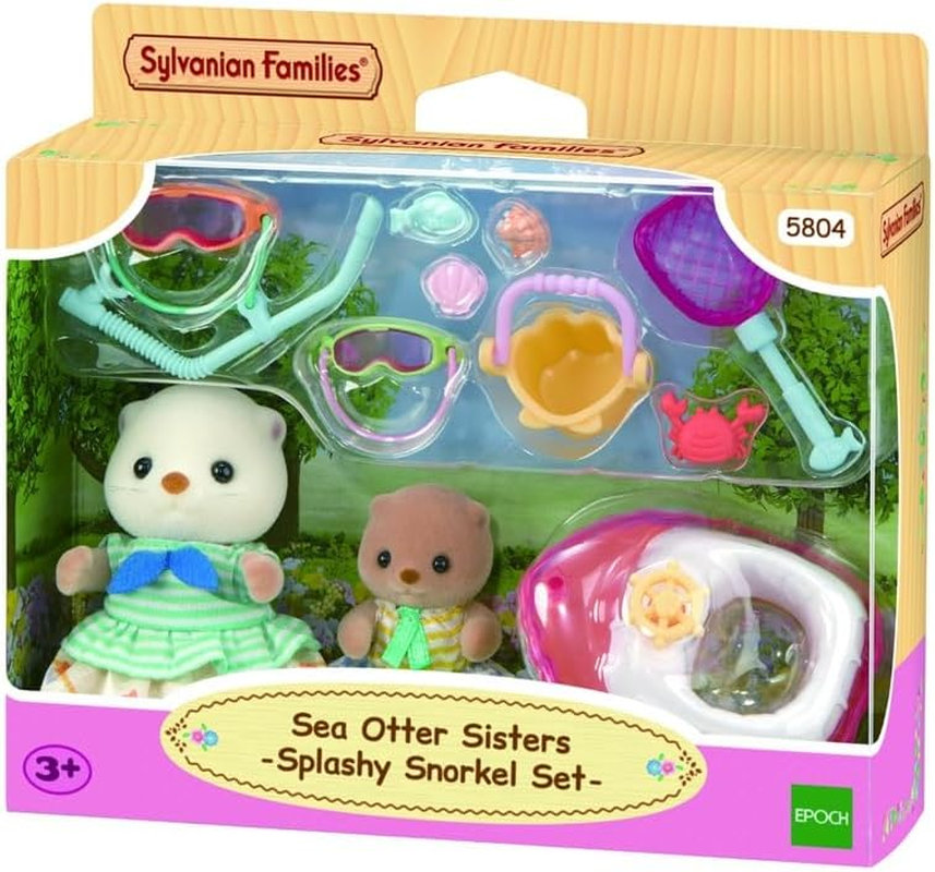 Sylvanian Families 5804 Sea Otter Snorkel Play Set with Animal Figure, Sea Creatures, Toy for Children from 3 Years image number 1