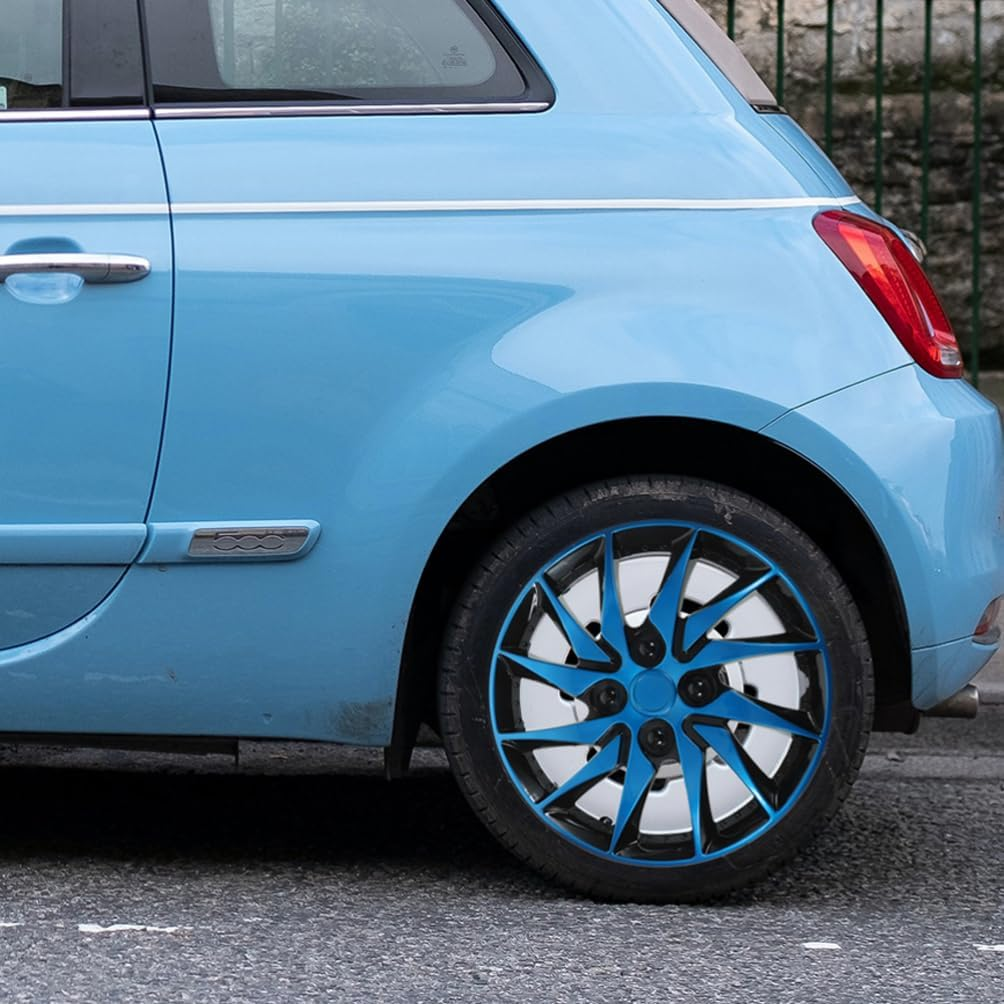 GLEAVI 2Pcs Decorative Wheel Hub Covers for Automotive and to Install Compatible Various Car Models