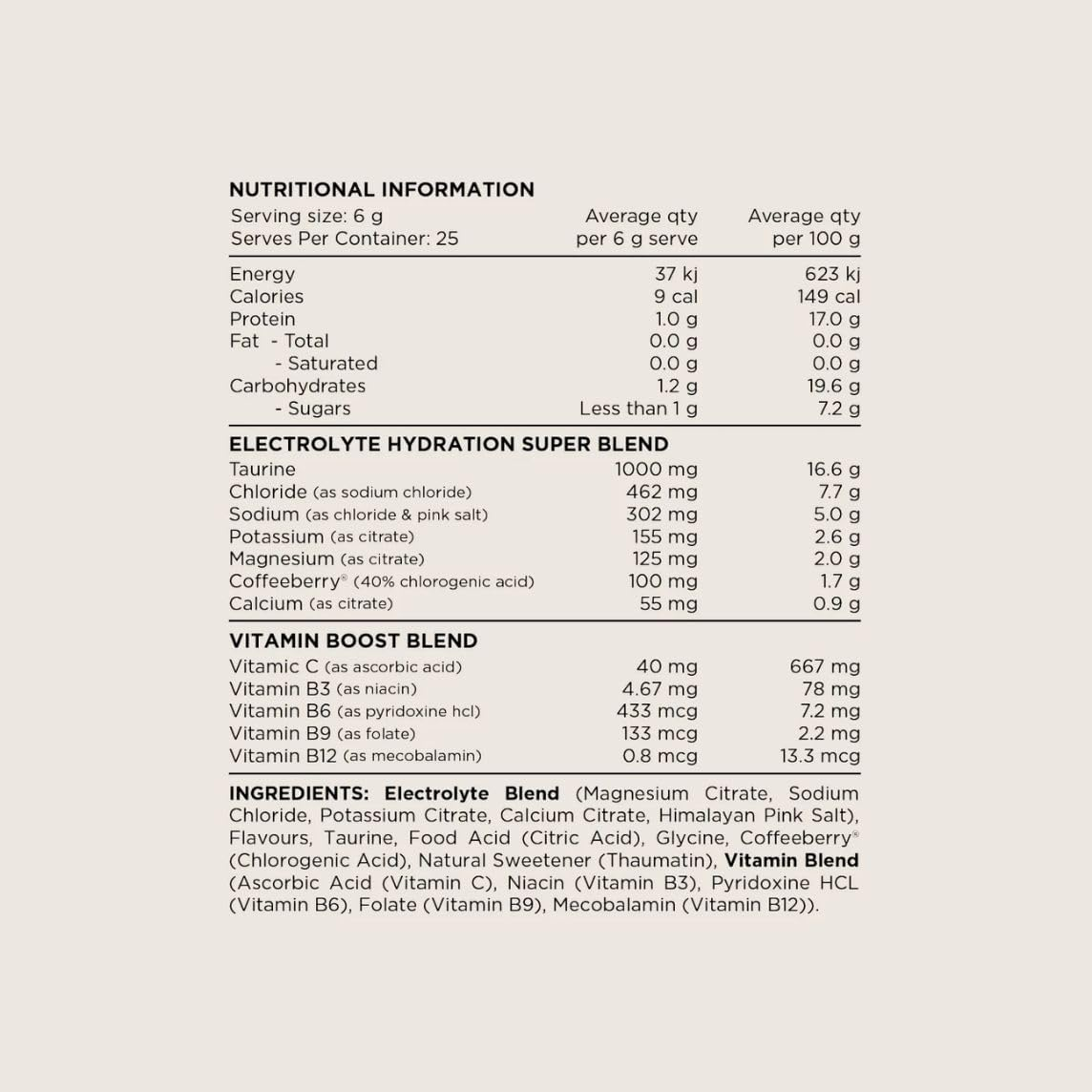 Switch Nutrition Hydrate 20 Sachets Kiwi Watermelon image number 5