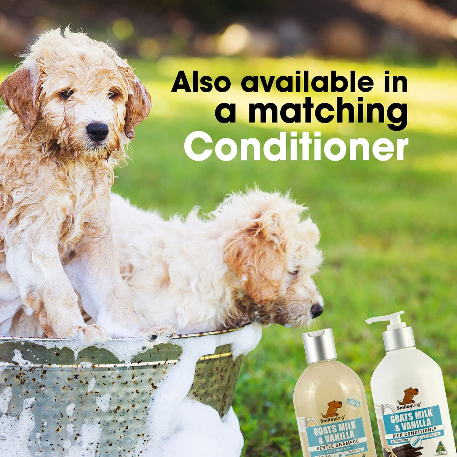 Natural Goats Milk & Vanilla Shampoo, 500 Ml image number 1