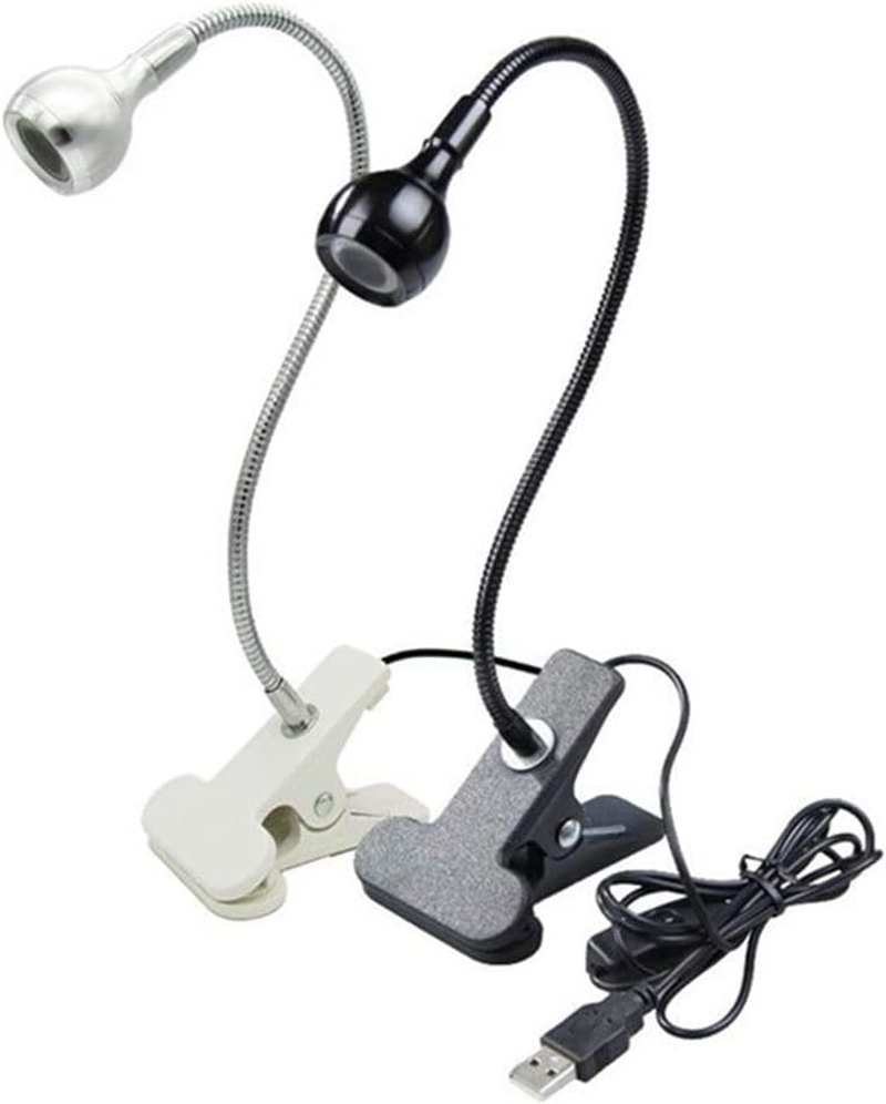 Nail Dryer Nail Art Tools Led Ultraviolet Lights Light Desk Lamp Clip on Flexible Metal Tube Lamp USB Mini Uv Gel Curing Portable Nail Dryer Nail Lamp