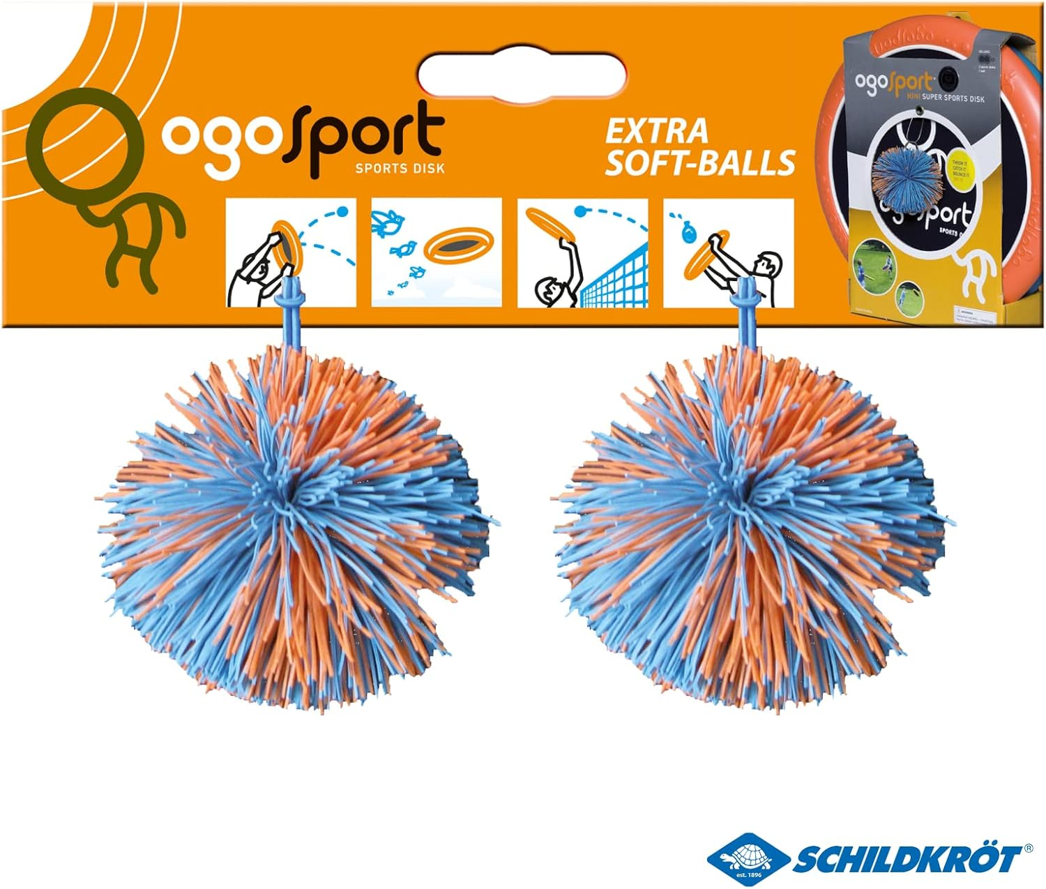 Ogo Sport Unisex'S Spare Balls 2-Piece Set, Multi-Colour, Small image number 1