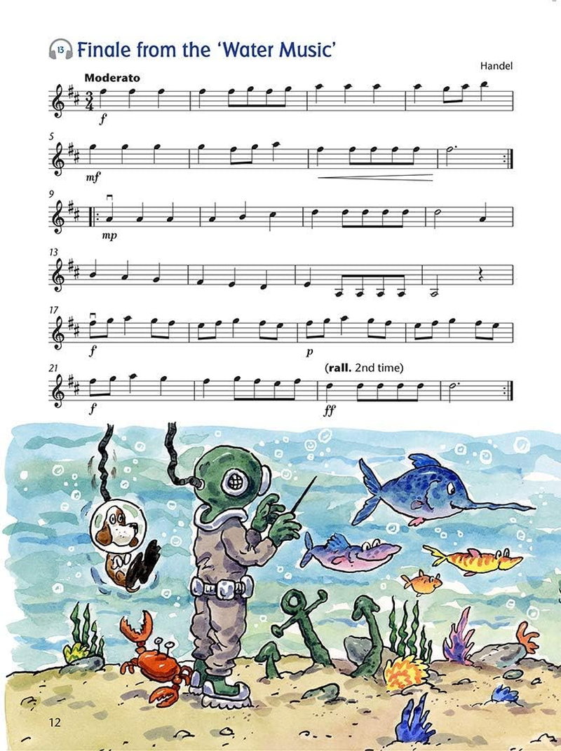 Oxford University Press Revised Edition Fiddle Time Runners Book with CD: a Second Book of Very Easy Pieces for Violin image number 1