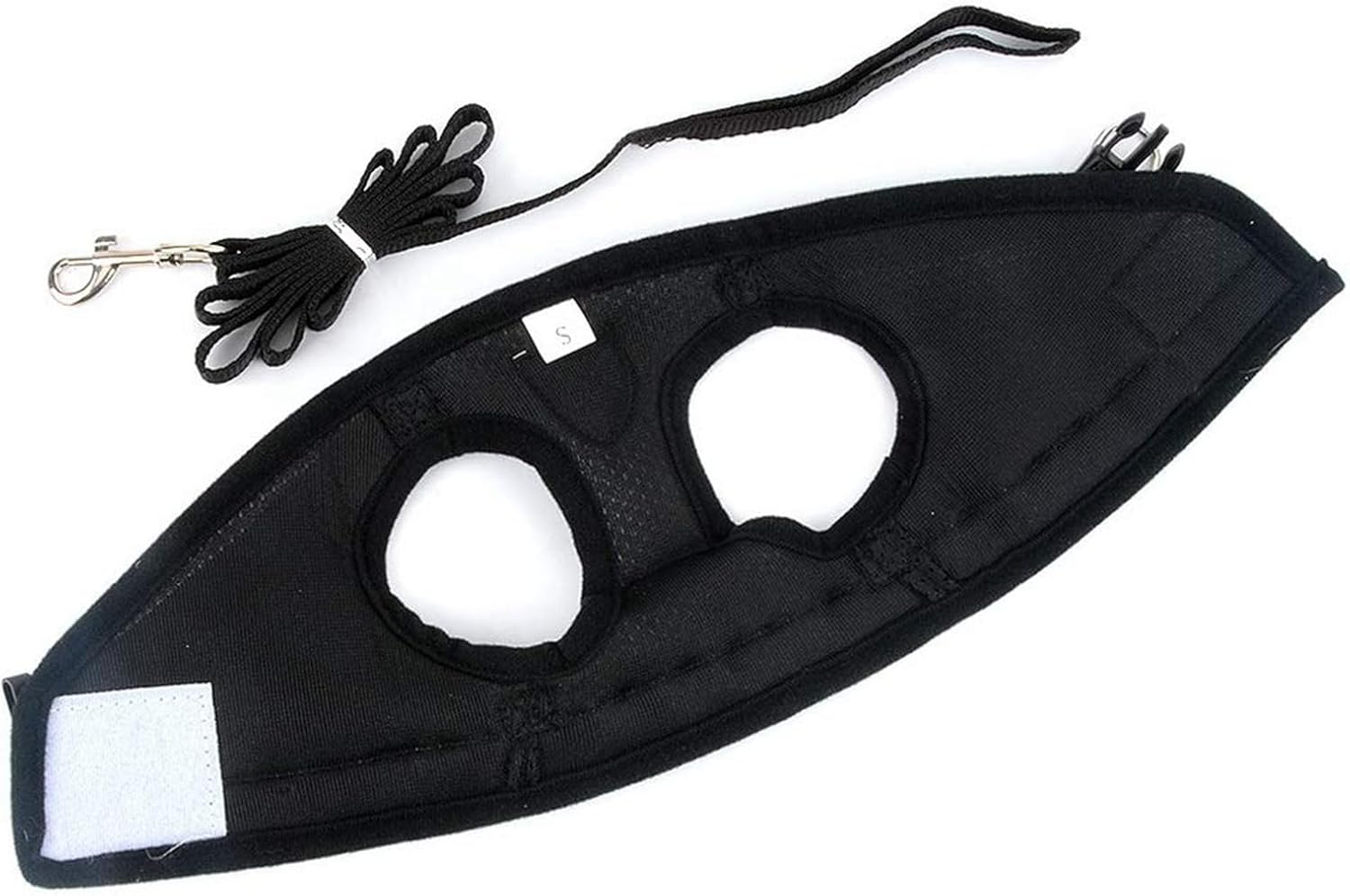 AYEHIOJU Anti-Escape Cat Harness and Leash Set Small, Adjustable Soft Mesh Reflective Vest Harness for Cats, Kittens, Puppies, Small Dogs and Rabbits, Black image number 6