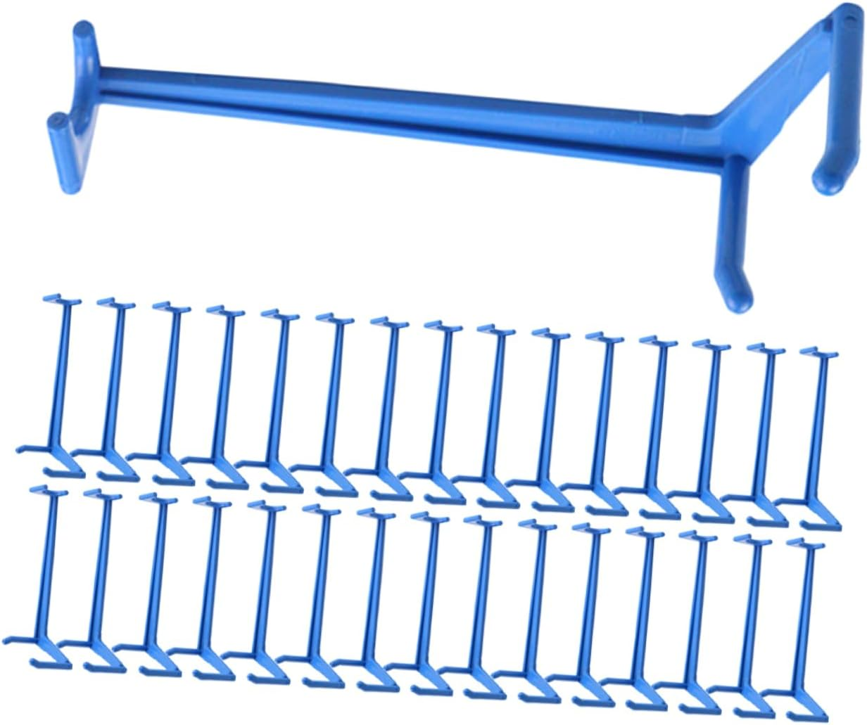 HOMSFOU 100Pcs Branch Puller Fruit Trees Support Limb Spreaders for Training Trees Plants Gardening Tools image number 2