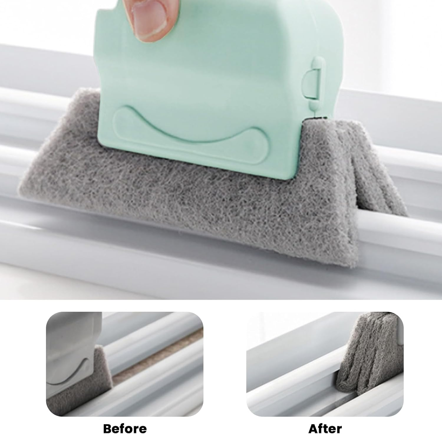 11 Pcs Crevice Cleaning Brushes Multifunctional Gap Cleaning Scrub Brush - Cleaning Brushes Set for Tight Space Cleaning Bathroom Faucets Kitchen Window Supplies (Durable Bristles) image number 2