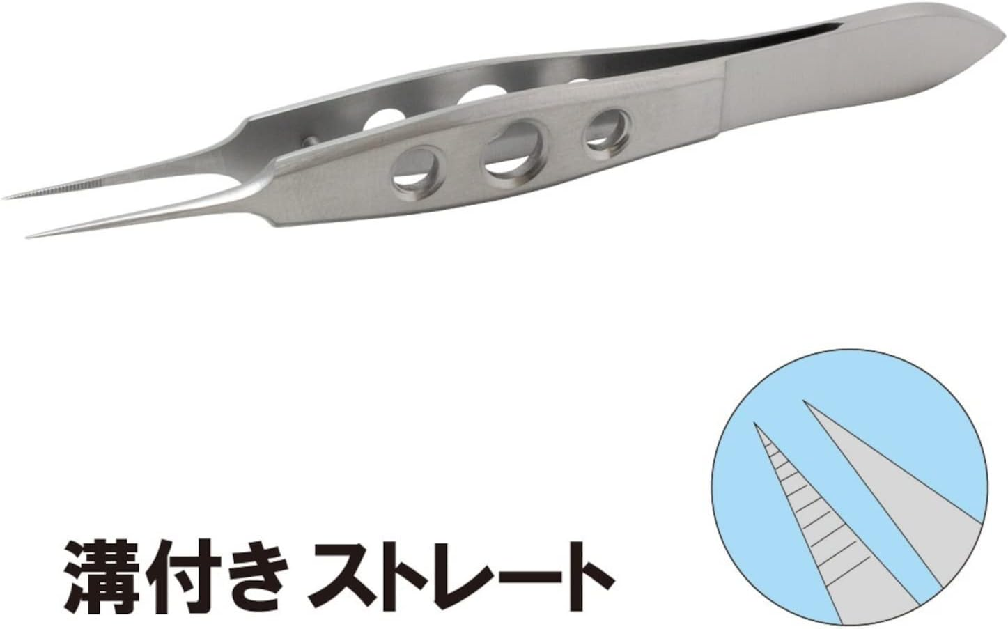 Mineshima F-90 Micro Tweezers Straight image number 5