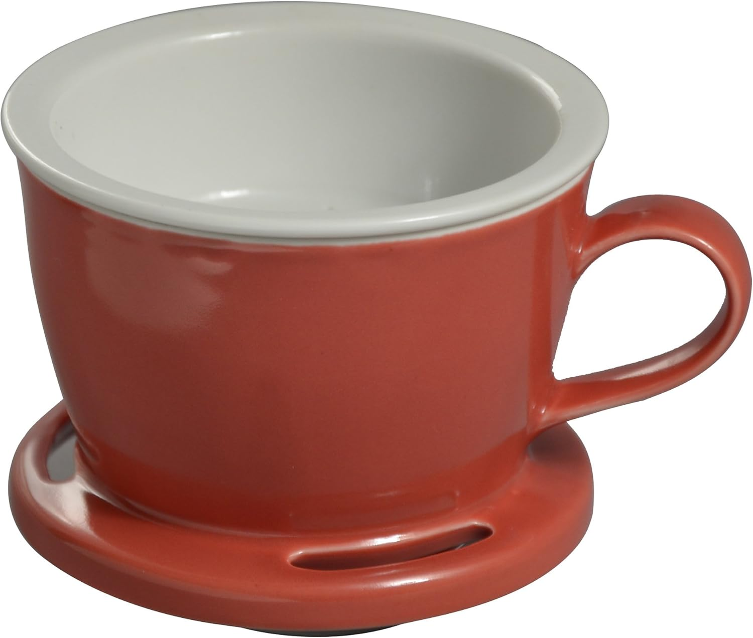 Toyo Ceramics Arita Ware Removable Eco Dripper Red image number 6