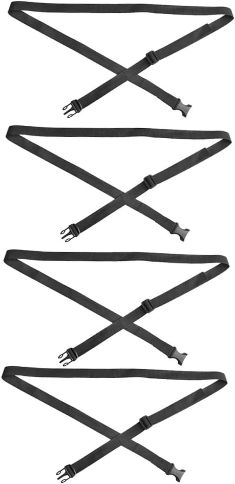 CONGARTENO 4Pcs Luggage Tie down Strap Lashing Straps for Suitcases Luggage Locks image number 6