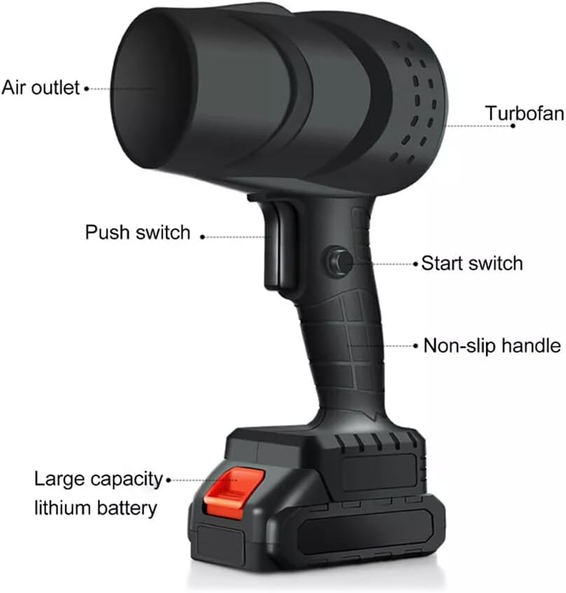 130,000RPM Air Jet Dry Blower Electric Powerful Mini Turbo Jet Fan image number 4