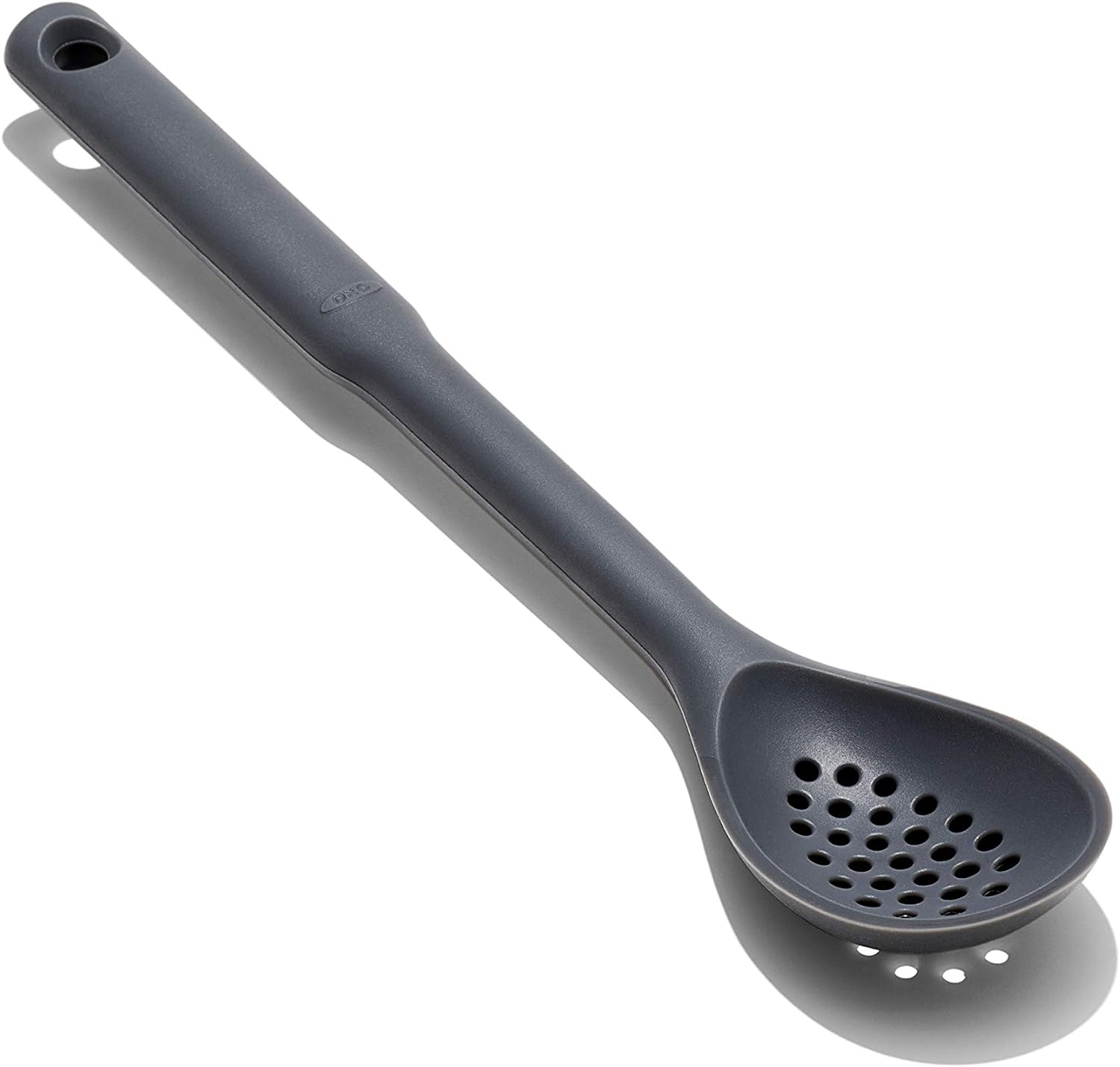 OXO 11281400 Good Grips Silicone Spoon, Peppercorn Grey image number 1
