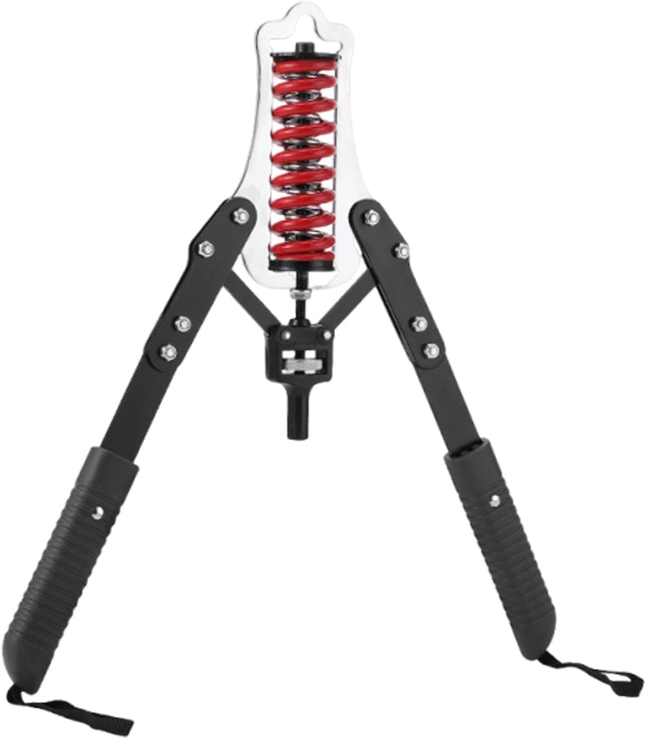 Yuksok Adjustable 10-200Kg Spring Chest Expander Carbon Steel Versatile Professional for Full Body Workout Arm Exercise Strengthener