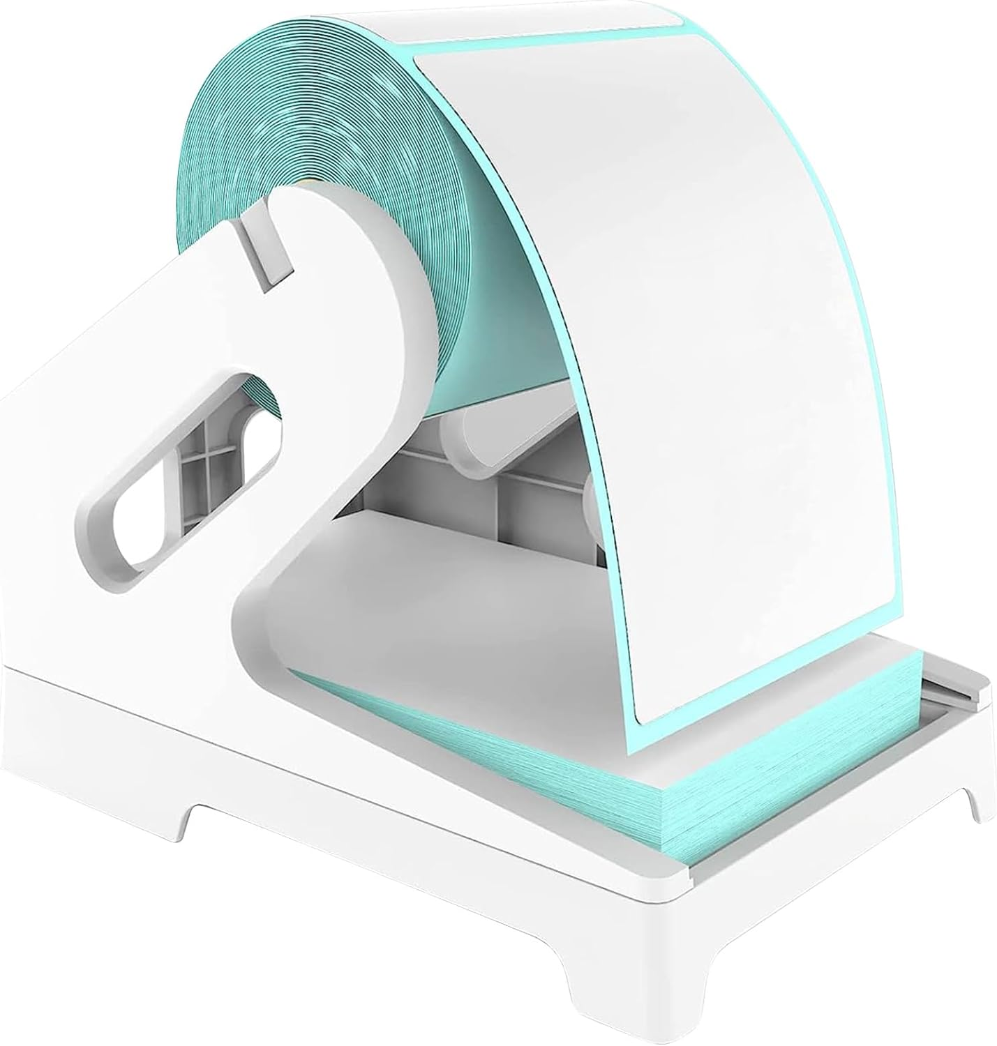 Thermal Label Holders Label Holder for Rolls and Fanfold Shipping Label Stand Desktop Lables Printer DIY Accessory Supplies for Home Office