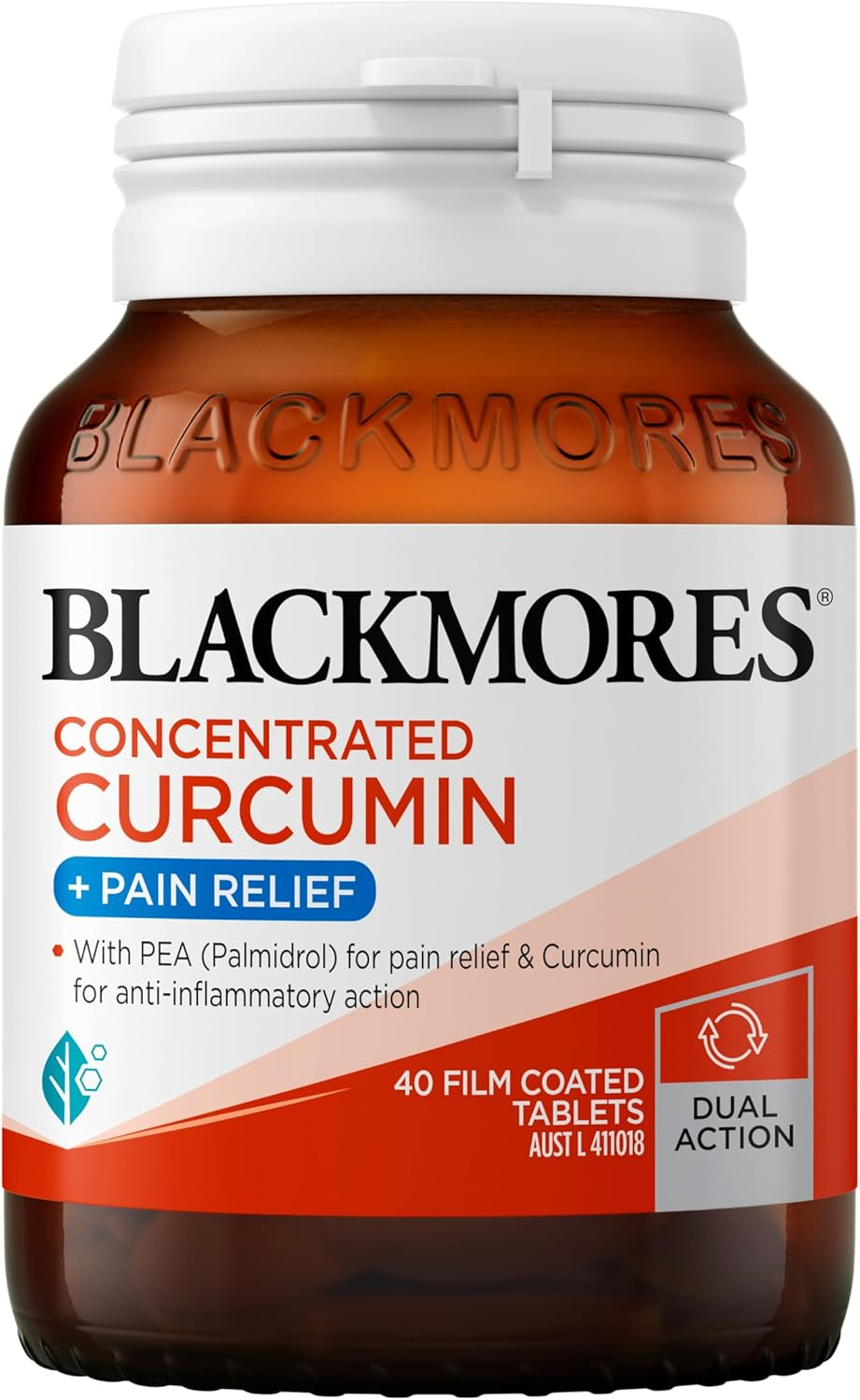 Blackmores Concentrated Curcumin + Pain Relief | Anti-Inflammatory |Relieves Pain after Exercise | 40 Tablets image number 5