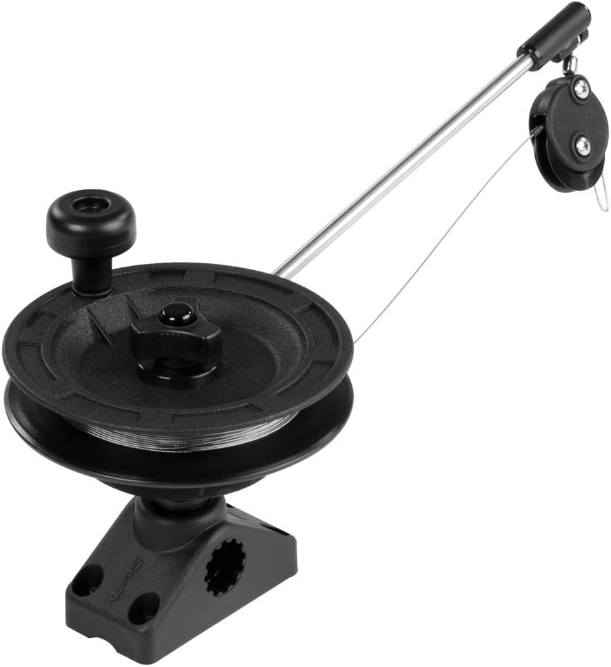 Scotty #1073DP Laketroller Manual Downrigger, Post Mount, Display Packed Black, Small image number 2