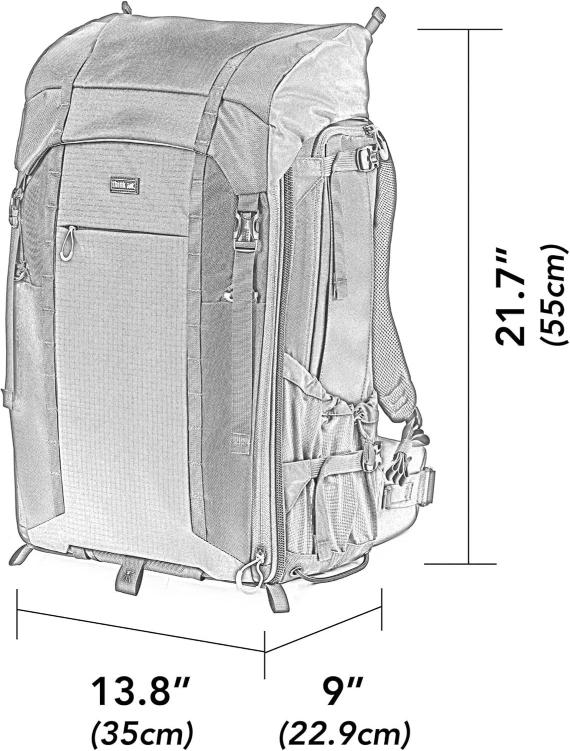 Think Tank Firstlight Contoured Camera Backpack for Adventure Travel image number 5