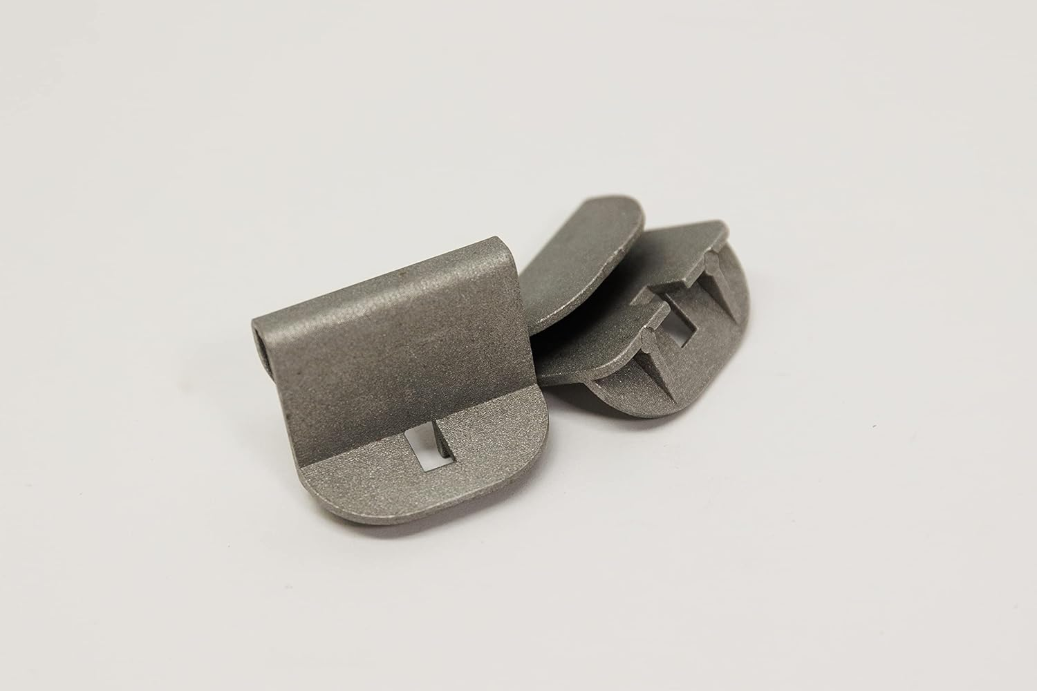 CAMPAQUIP Cast Iron Half Plate Set | Fits Weber Baby Q | Q100 | Q120 | Weber Q Series | Q200 | Q220 | Weber Family Q | Q300 | Q320 | Pre-2014 Models Grill Accessory | Durable & Heavy-Duty BBQ Hotplate