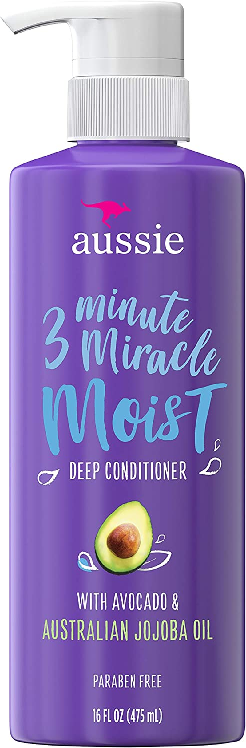 Aussie 3 Minute Miracle Moist Deep Conditioner, 8 Oz image number 1