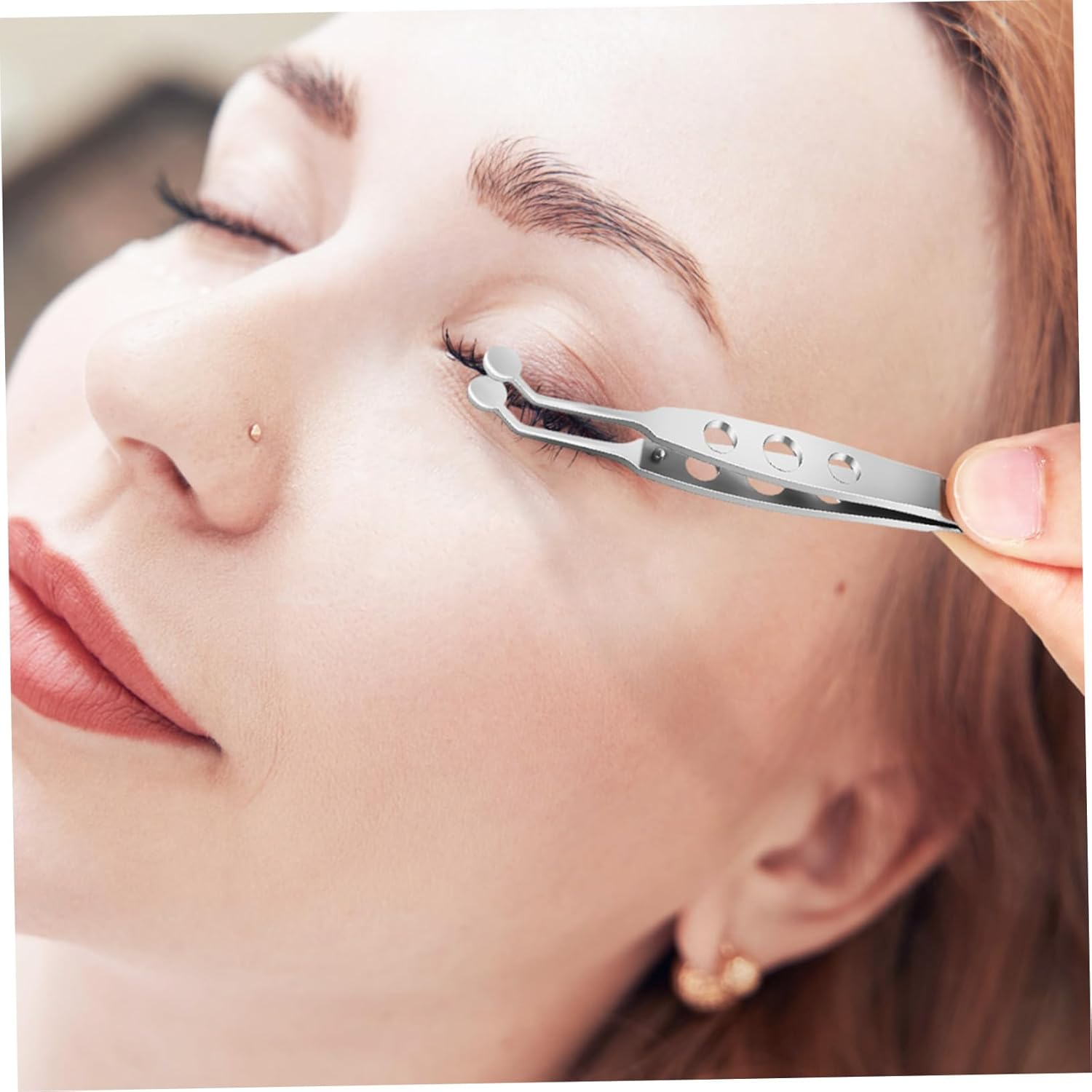 TOGEVAL Meibomian Eyelid Massage Tweezers Durable Tool for Unclogging Glands Reducing Swelling Eye Strain Therapeutic Eyelid Flip for Men Women