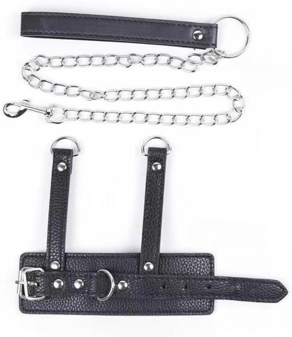 Testicle Bondage Rope Sex Restraints for Man Adult Sex Toy Sexual Stimulation Device Chains Sex BDSM Rope Sex Toys for Sensual Play and Intimate Exploration image number 3