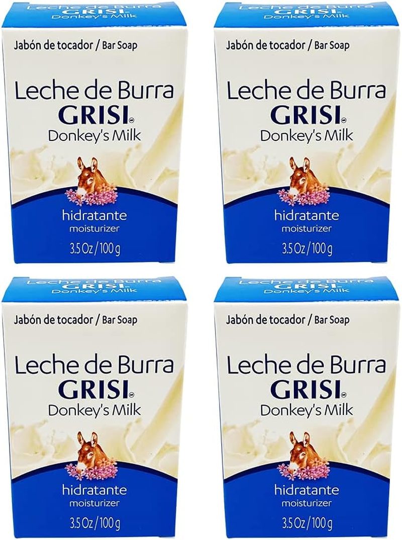 Grisi Donkey'S Milk Soap, 100Ml Pack of 4 image number 4