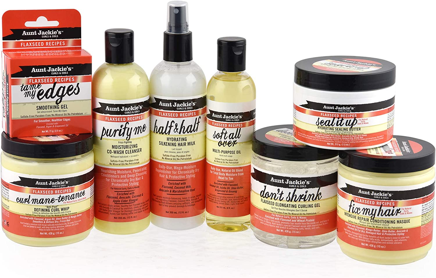 Aunt Jackie'S Flaxseed Recipes Seal It Up, Hydrating Sealing Butter, Helps Prevent and Repair Damaged Hair, 7.5 Ounce Jar image number 5