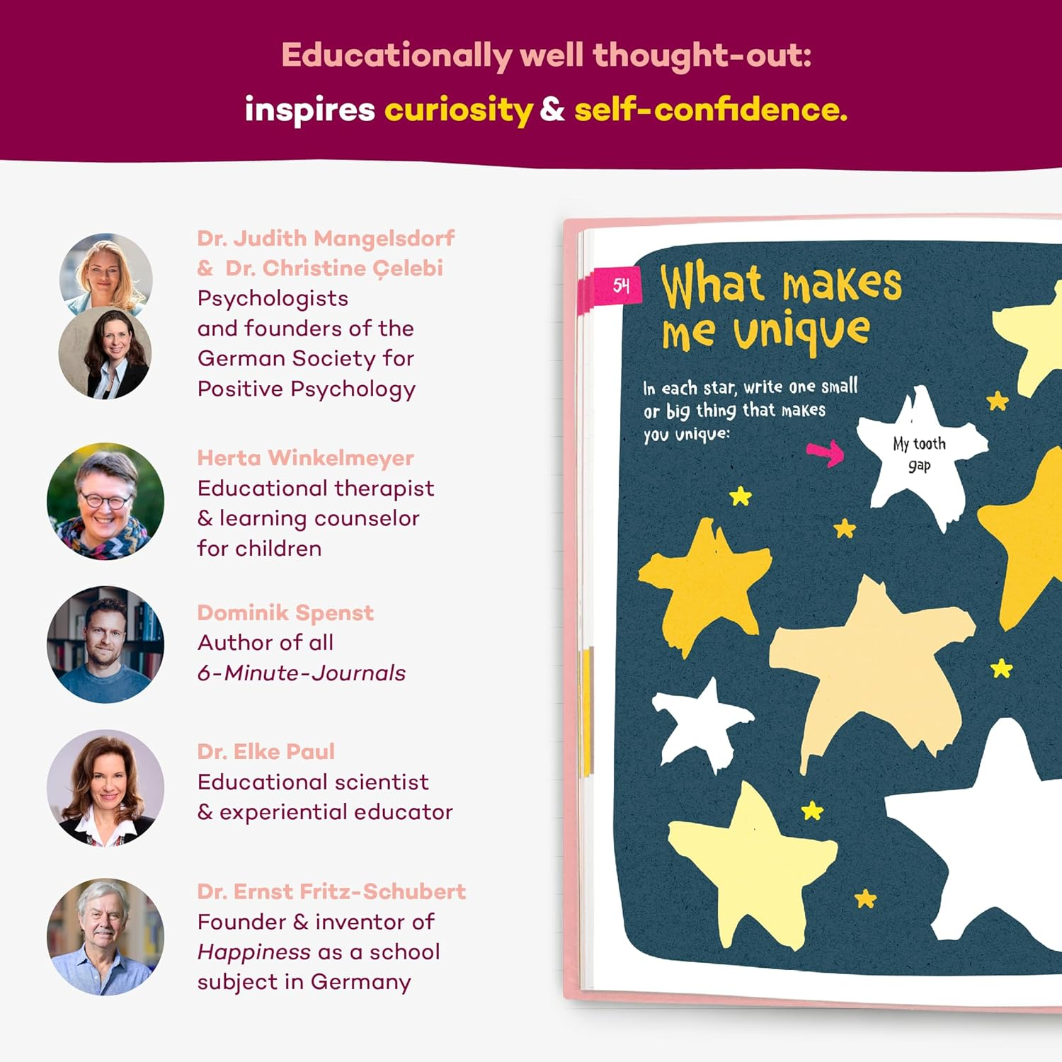 6-Minute Kids Diary &ndash; Journal for Kids 6-12 to Develop a Happy Self Mindfulness and Positive Habits &ndash; Kids Gratitude Journal for Girls & Boys - Sky Blue image number 2