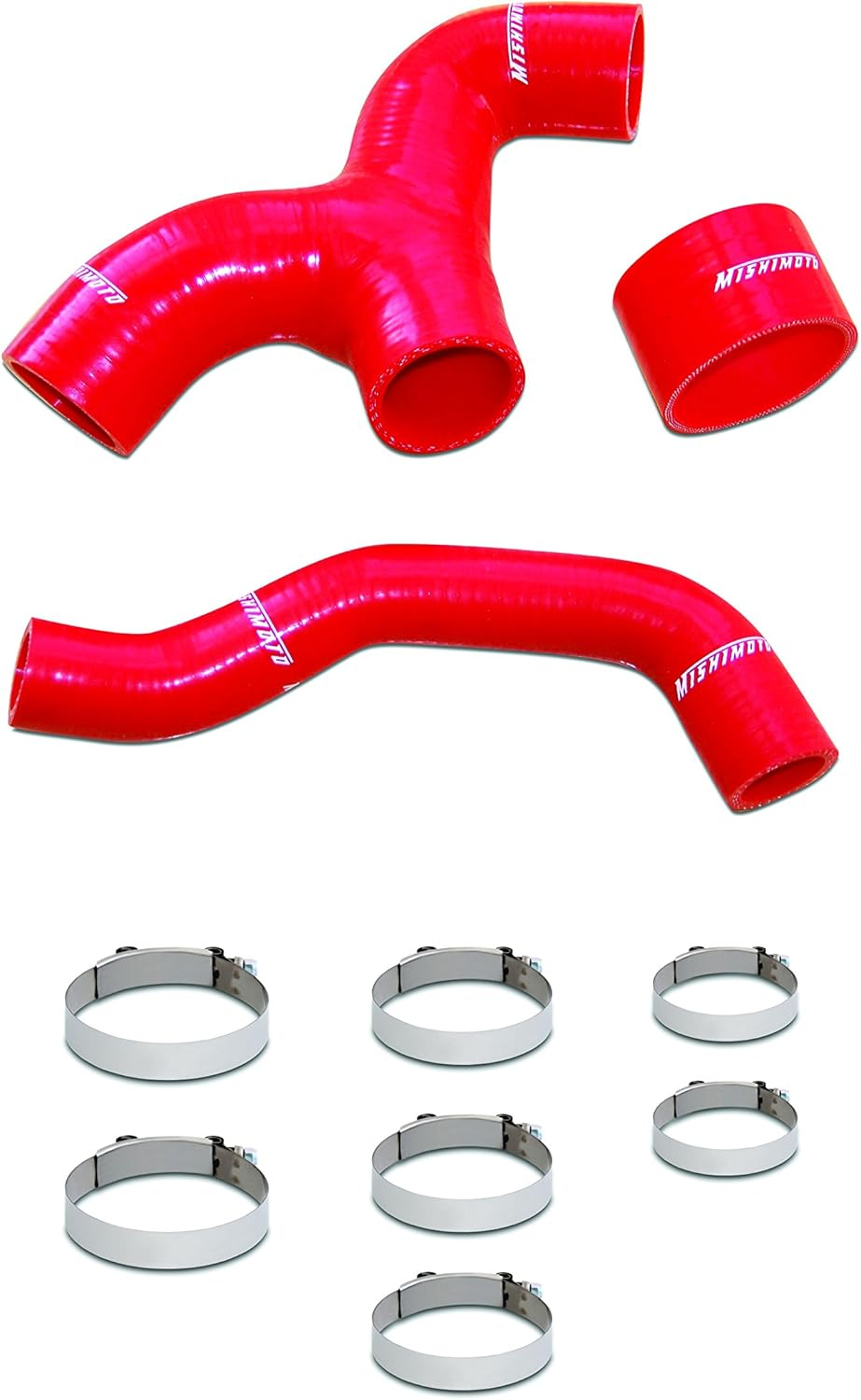 Mishimoto Intercooler Charge Air Cooler Hoses Compatible with Subaru WRX/STI 2001-2005 Blue