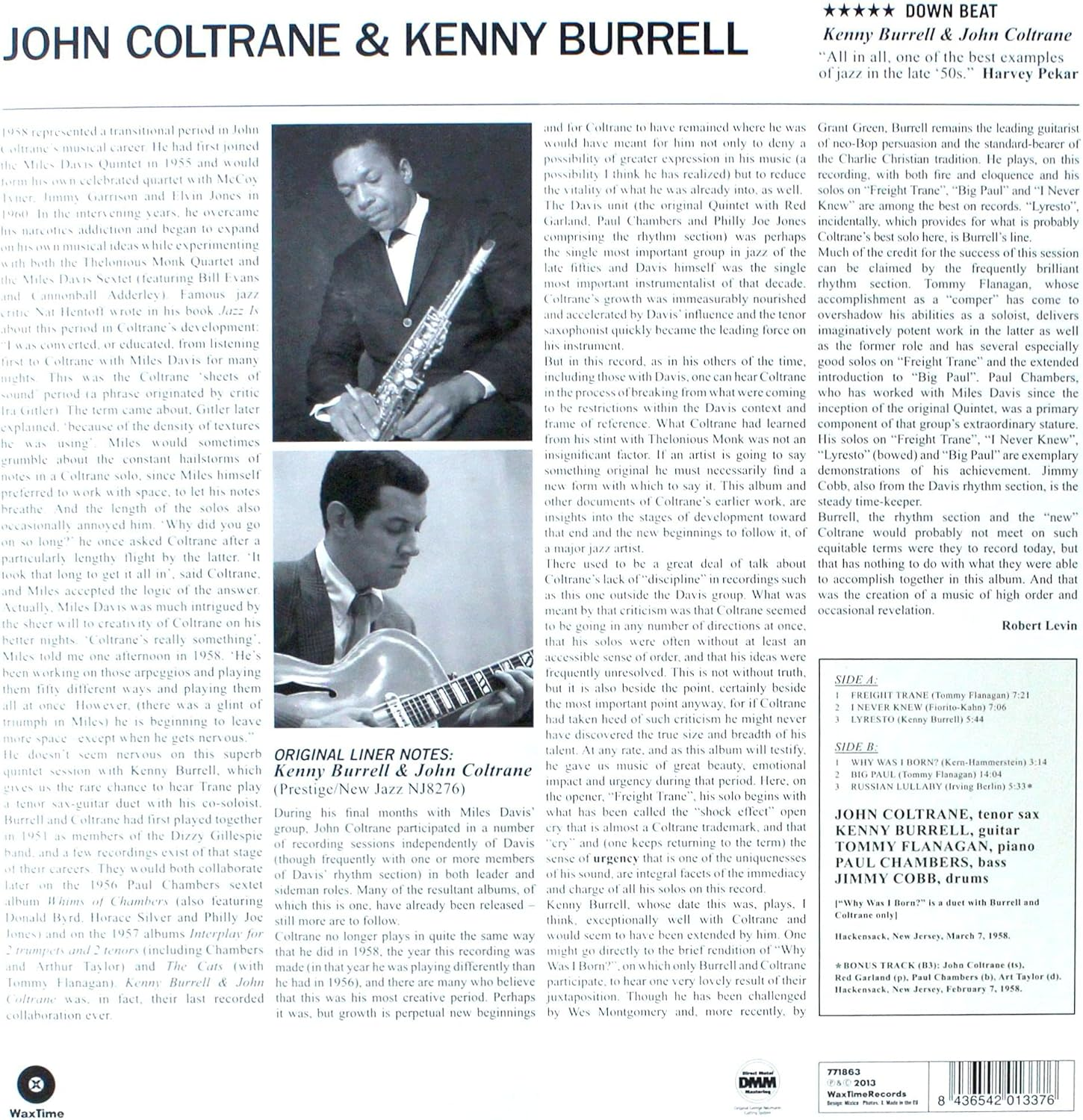 John Coltrane & Kenny Burrell image number 1