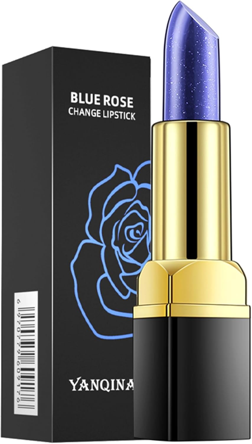 Blue Demon Color-Changing Lipstick Non-Stick Cup Non-Fading Lipstick Thousand Thousand Color Lip Balm image number 2