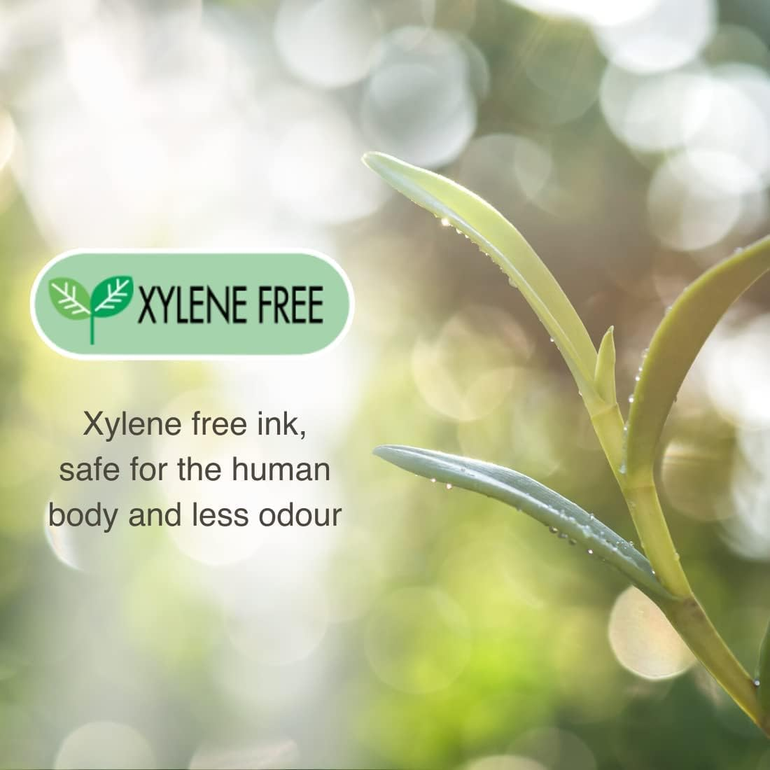 Artline Fabric Markers Permanent for Clothes, High Density Instant Dry Ink for Bright Clothing & Labels, Fabric Marker with 1.2 Mm Fine Tip, White, Pack of 12 image number 4