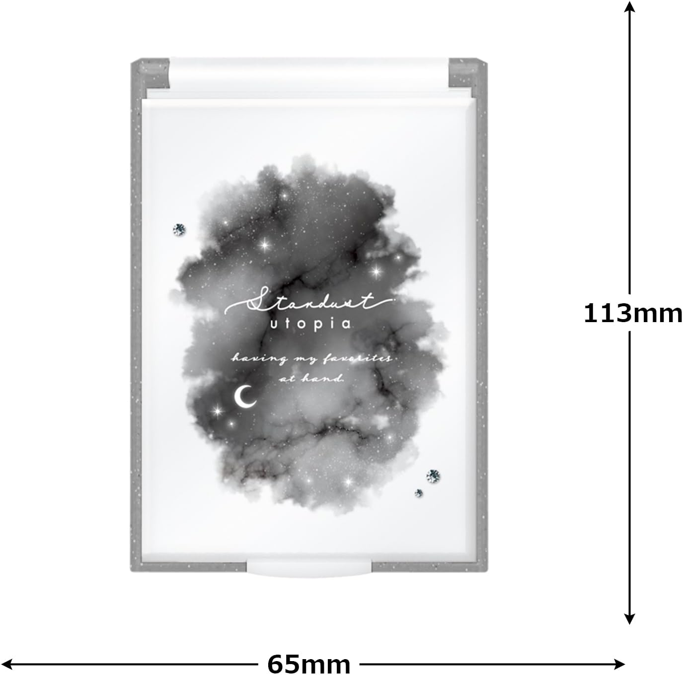 Kamio Japan Mirror Card Mirror S Stardust Utopia 227867