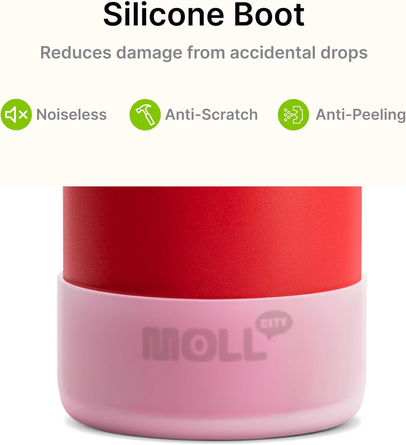 Kids Water Bottle 12 Oz Stainless Steel Insulated Water Bottle Wide Mouth with Leakproof Spout Lid-Sports Flask for Girl and Boy (Canyon Red-Black) image number 6