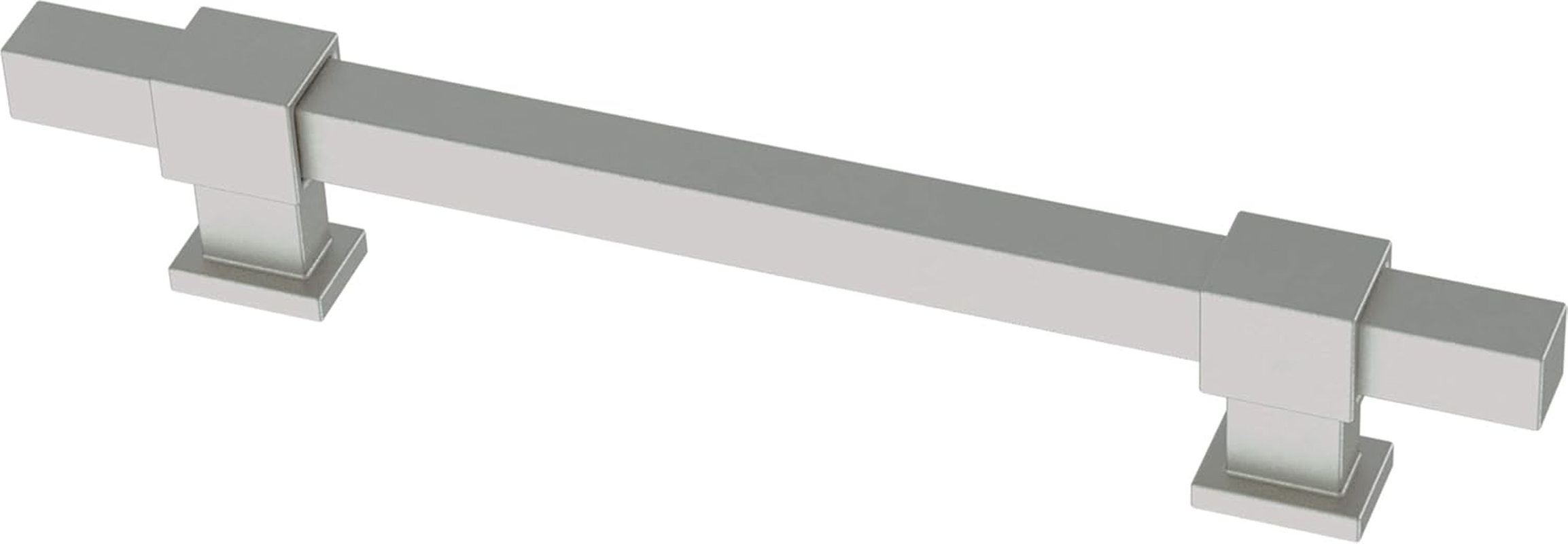 Franklin Brass Square Bar Adjustable Cabinet Pull, 1-3/8" to 6-5/16" (35-160Mm), 5-Pack, Satin Nickel P44368-SNM-B