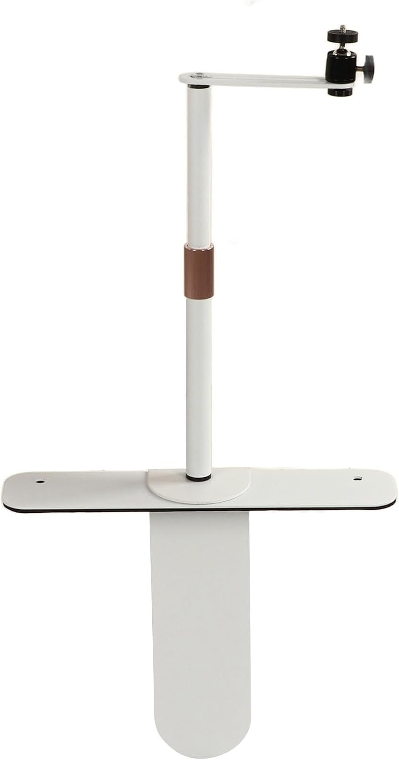 Cryfokt Bedside Sofa Projector Stand, 360 Degree Rotatable Adjustable Height Projector Stand Portable for Home Office (White) image number 3