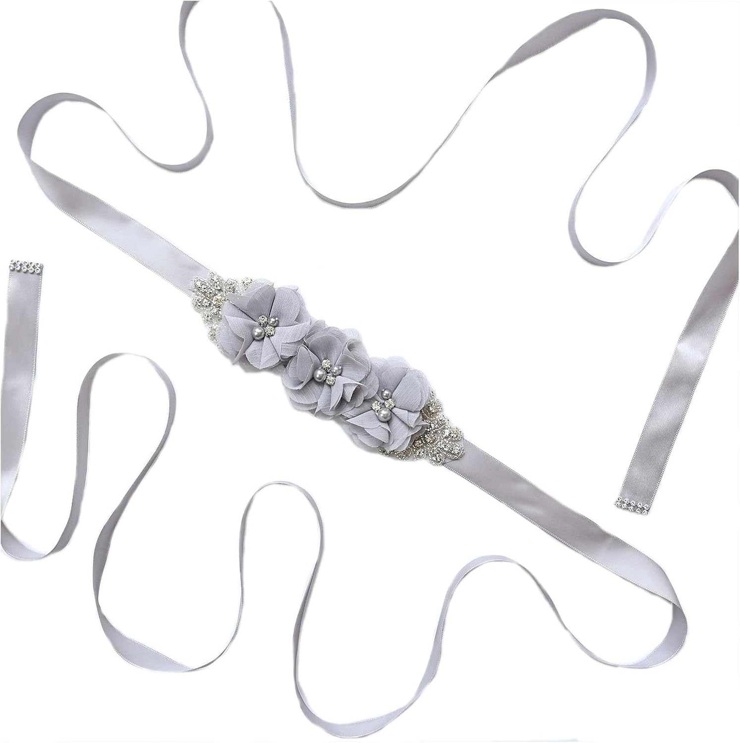 Bridesmaid and Flower Girls Sash Belt Bridal Wedding Maternity Baby Shower Sash