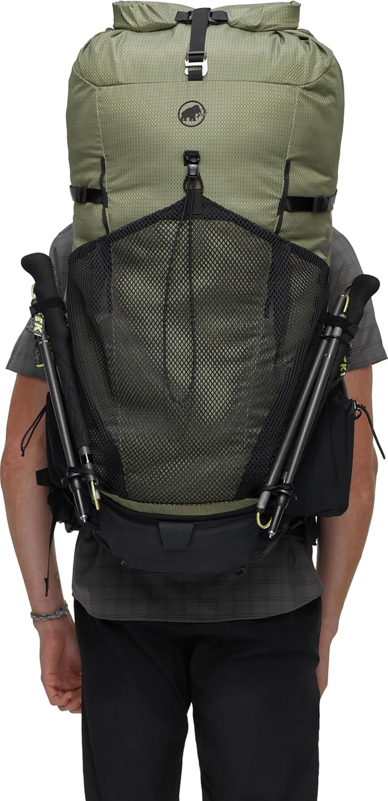 Mammut Ducan Spine 70-80 Marsh-Black Backpack 70-80L, Marsh-Black, 70-80L image number 2