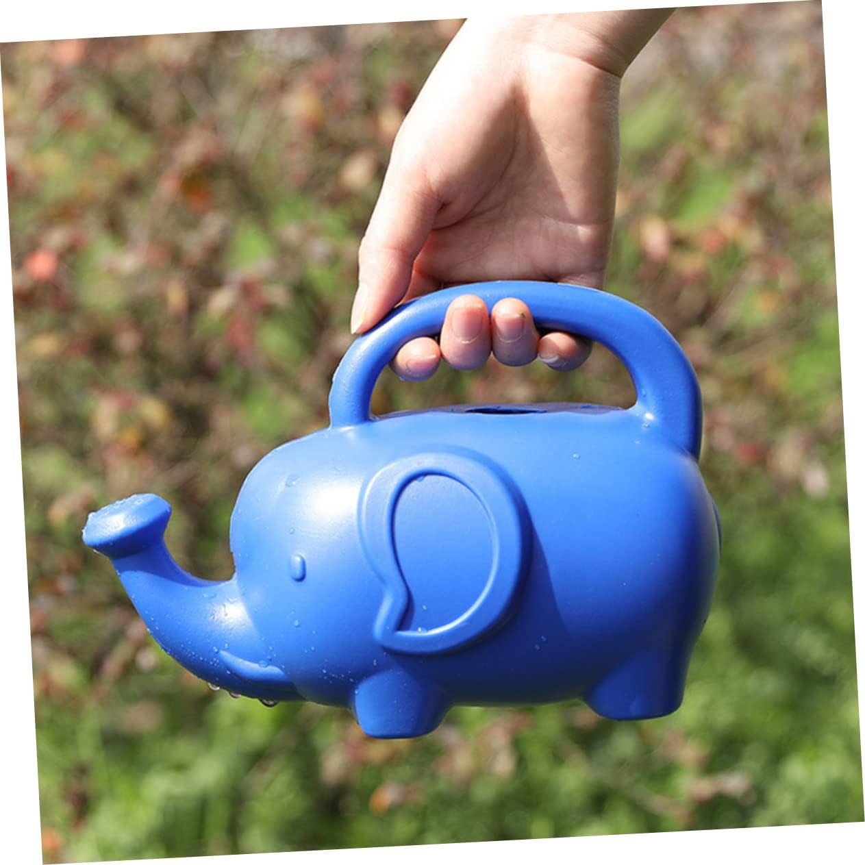 SUPVOX 2Pcs Cute Animal Kettle Watering Can for Garden Plant Sprinkling Outdoor Use image number 6