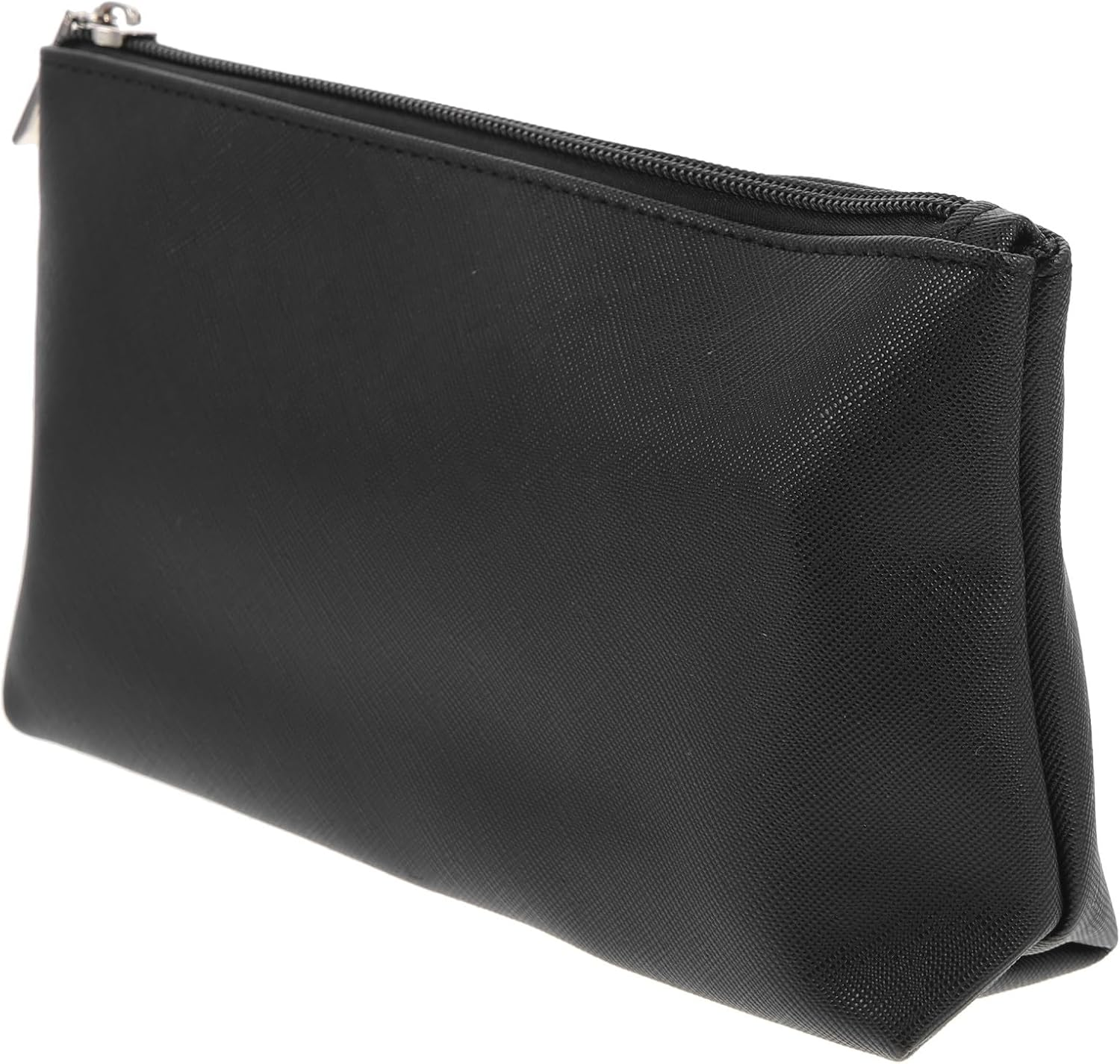 WATIIFUFU Portable Makeup Brush Storage Bag PU Leather Cosmetic Pouch Medium Travel Makeup Organizer Purple Coin Purse for Women image number 4