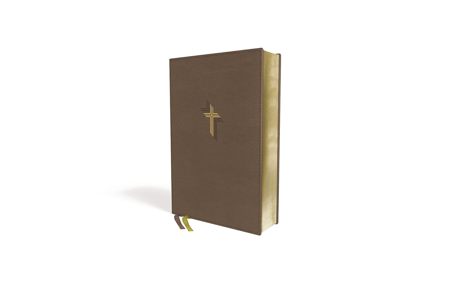 NIV Larger Print Compact Bible, Red Letter, Comfort Print [Brown image number 6