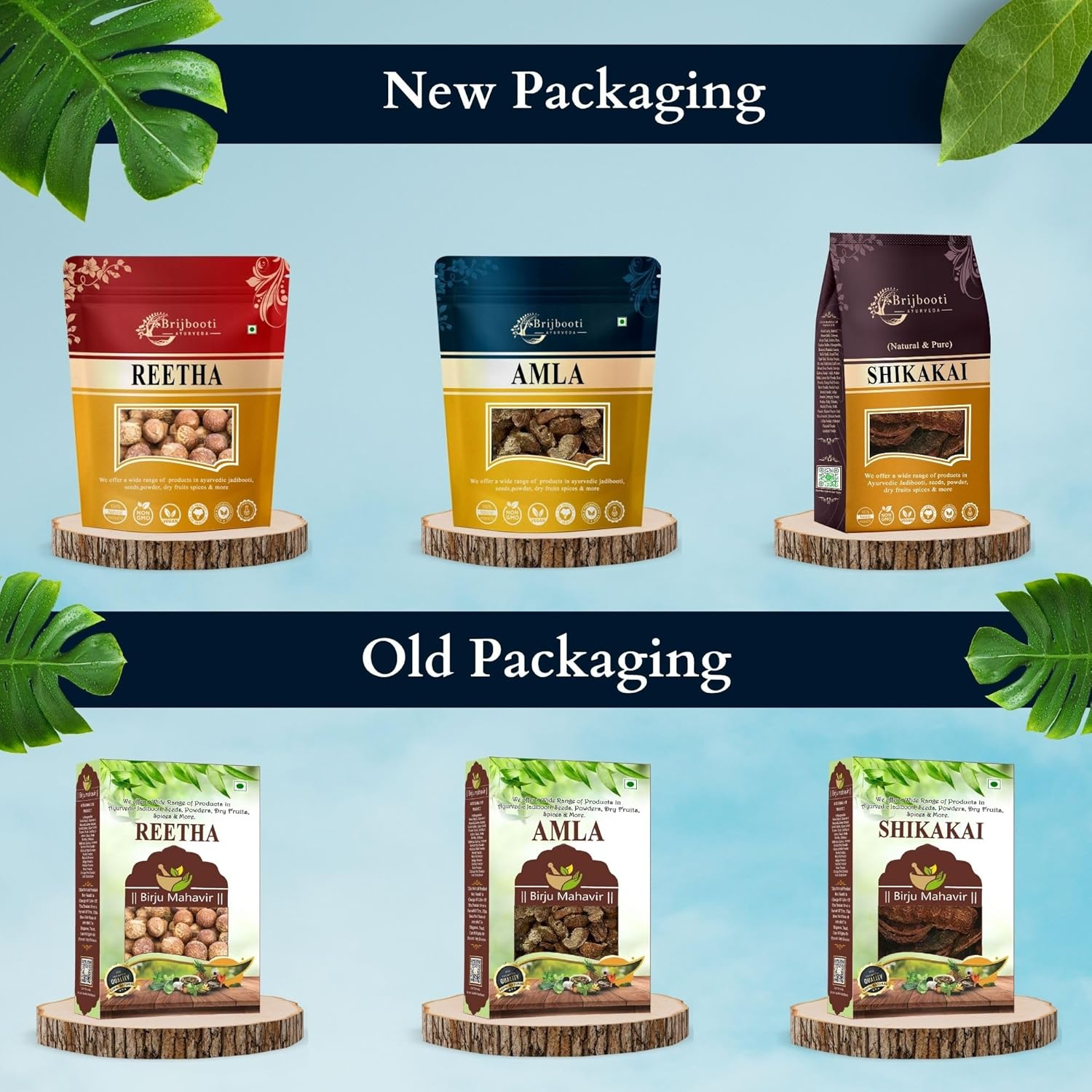 Brijbooti Reetha Amla Shikakai Combo Pack for Hairs (Raw Form) 600 Gr image number 6