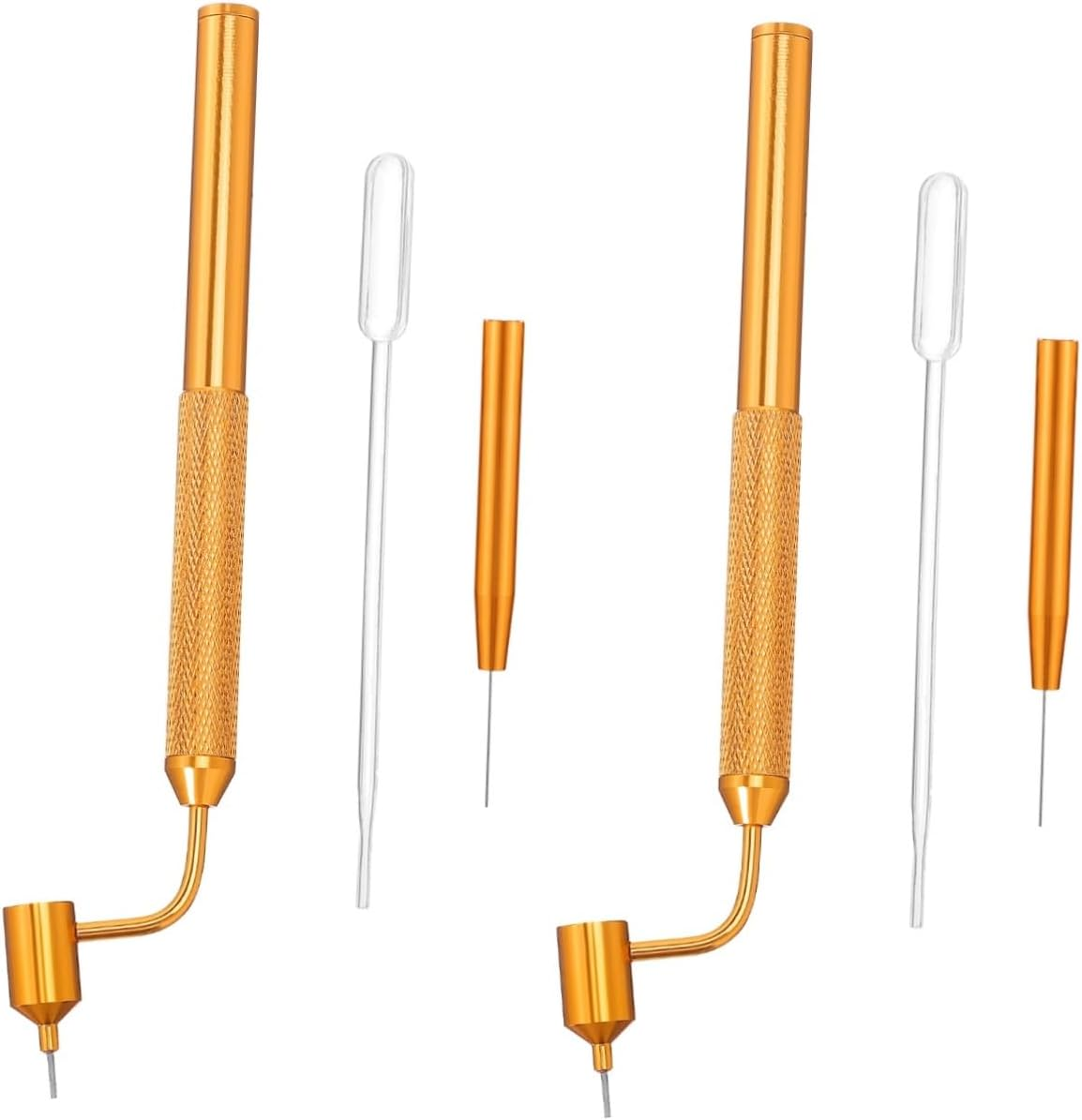 2Sets Fluid Writer Paint Pen for Car Scratch Repair Precision Applicator with Needle Dropper for Paint and Detailing Lightweight Design for Easy Handling image number 2