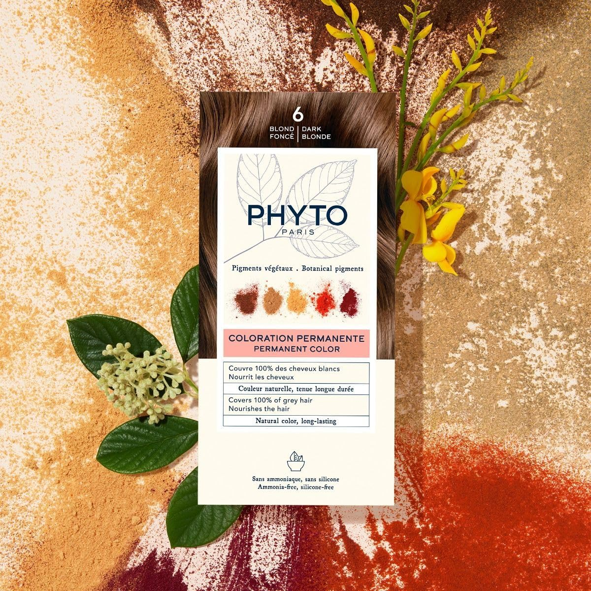 Phyto Colour 6 Dark Blonde image number 5