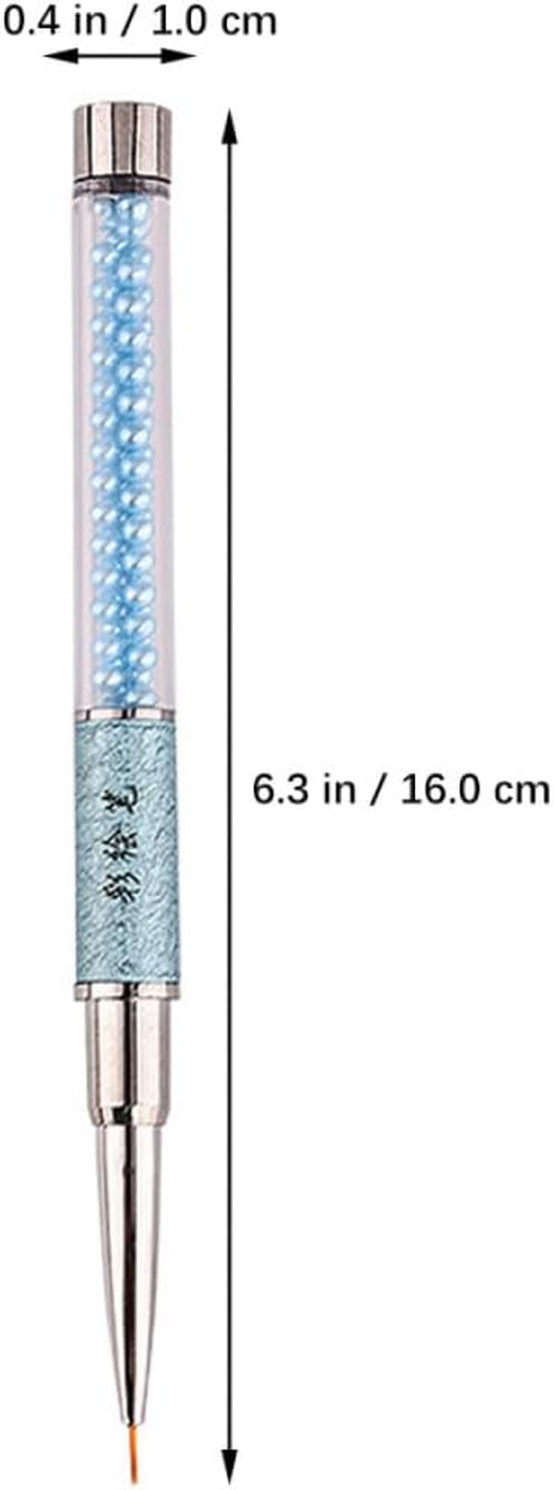 NOLITOY 10Pcs Manicure Brush Set Nail Art Tools Kit Diy Manicure Trimmer Nail Art Pen image number 6