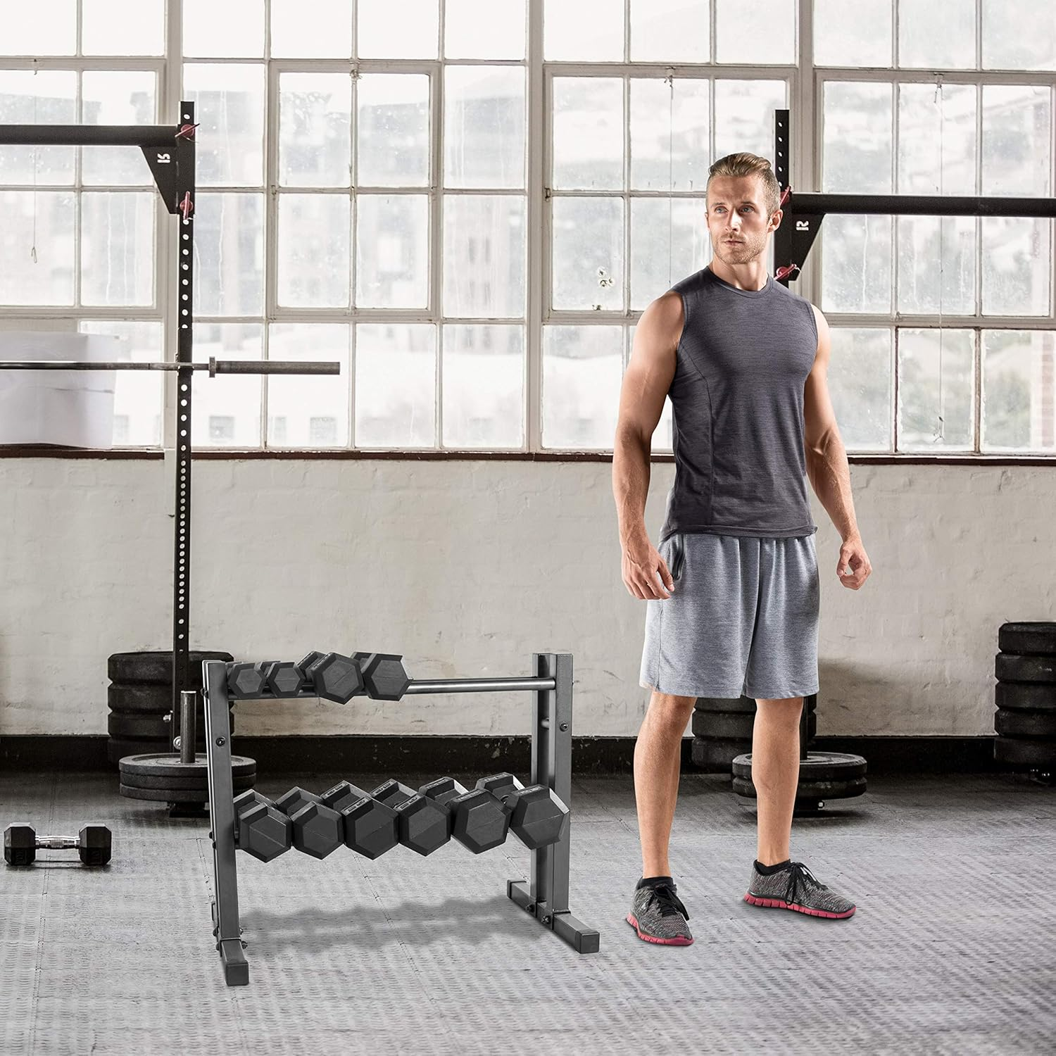 CAP Barbell 24" Utility Rack for Dumbbells, Medicine Balls and Kettlebells image number 1