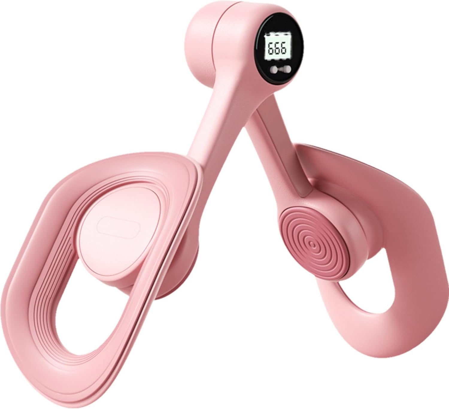 Uoffis Floor Trainer for Women, Thigh Trainer, 360&deg;Rotation Portable Screen Display Count for Home Fitness