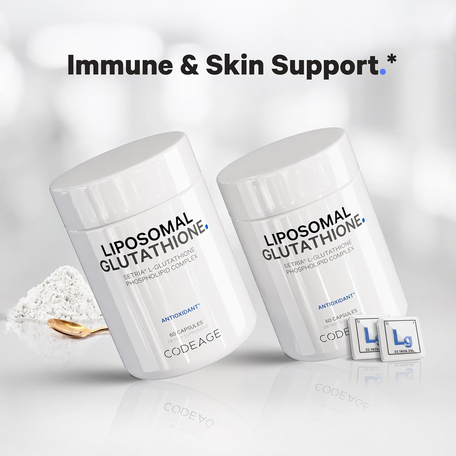 Codeage Vegan Liposomal Glutathione Antioxidant - 60 Capsules image number 2