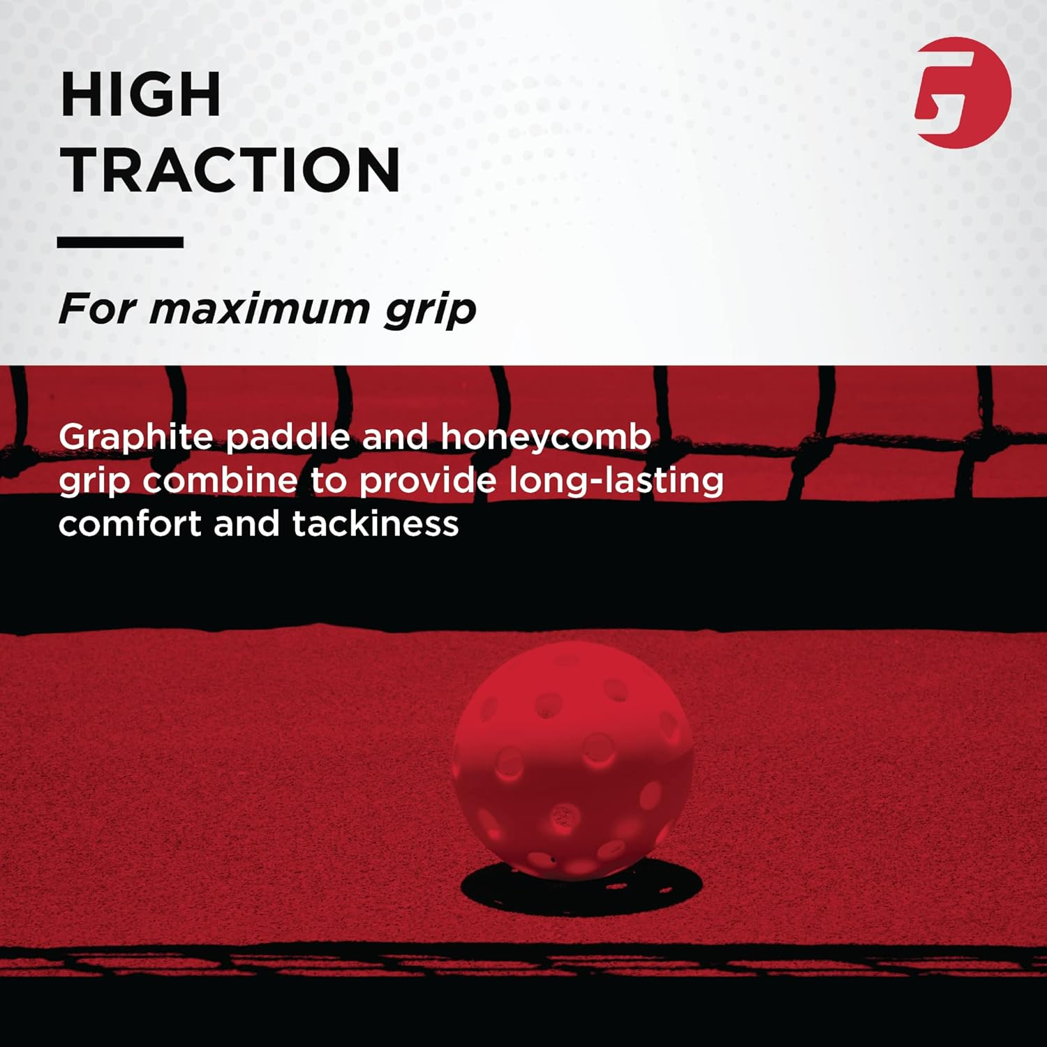 Gamma Sports 2.0 Pickleball Paddles: USAPA Approved, Textured Graphite or Fiberglass Surface, Honeycombed Aramid Core, Durable Flush-Fit Edge Guard, and Firm Honeycomb Grip, Indoor or Outdoor Play