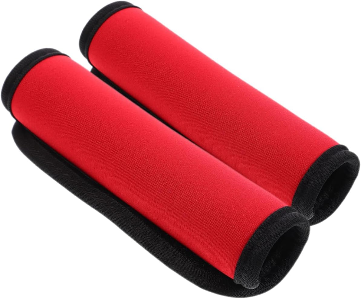 WESIEVYA 2Pcs Reusable Luggage Handle Wrap Covers Suitcase Handle Grips for Moving Bags image number 1