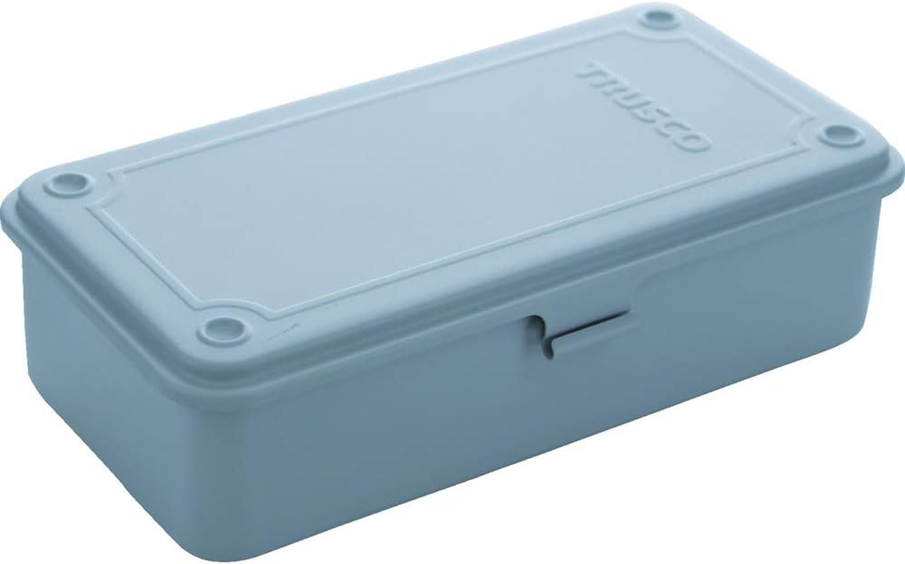 TRUSCO T-350SV Trunk Tool Box, 14.7 X 6.4 X 4.0 Inches (373 X 163 X 102 Mm), Silver